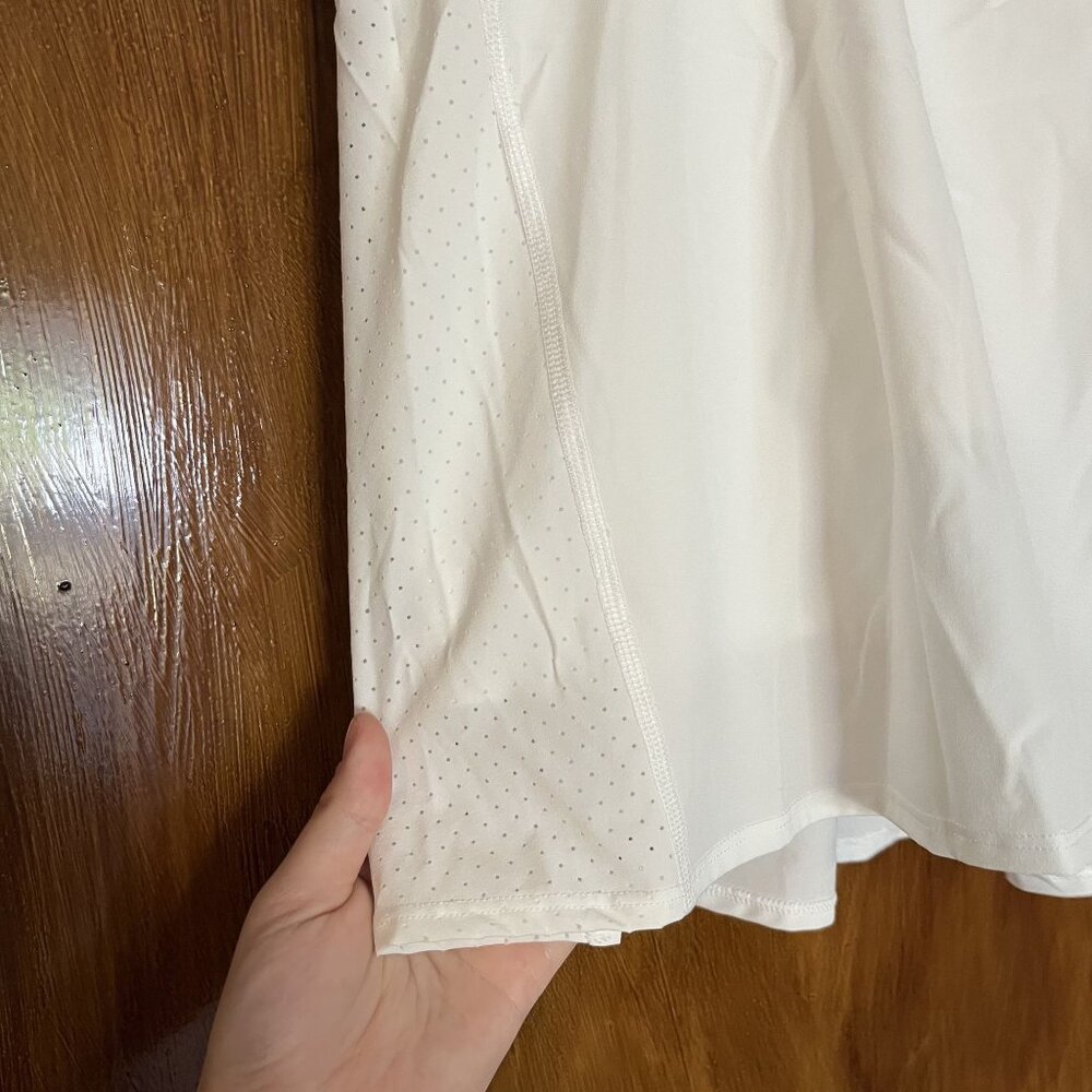 Spanx 1X Womens White Get Moving Skort With Inner Shorts - Picture 3 of 5
